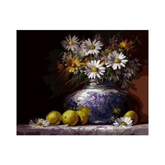 Картина по номерам Букет ромашек, 40x50 см. PaintBoy