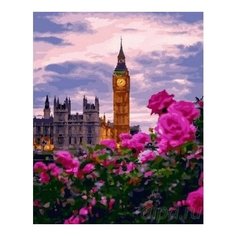 Картина по номерам Биг-Бен, 40x50 см. PaintBoy