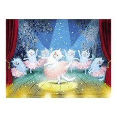 Картина по номерам Балерина, 30x40 см. Цветной