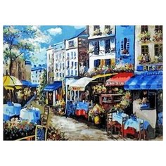 Картина по номерам Летние кафе, 40x50 см. PaintBoy