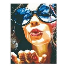 Картина по номерам Воздушный поцелуй, 40x50 см. PaintBoy