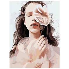 Картина по номерам Нежная красота, 40x50 см. Цветной