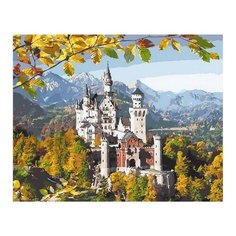 Картина по номерам Замок в лесу, 40x50 см. PaintBoy