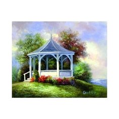 Картина по номерам Беседка, 28x35 см. ROYAL & LANGNICKEL