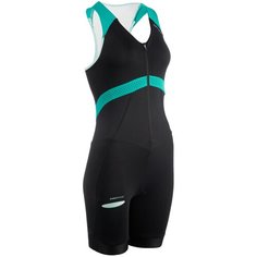 Трисьют для триатлона женский на короткие дистанции APTONIA Х Decathlon Черный M