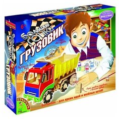 Большие гонки, грузовик, Bondibon (3D пазл, двигающийся, серия Французское творчество Досуг с Буки)
