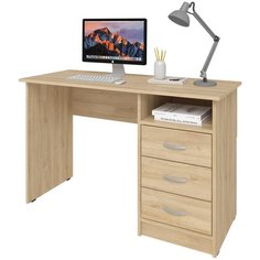 Письменный стол СитиМебель Хит-3, ШхГ: 120х50 см, цвет: дуб сонома