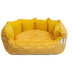 Лежак для животных FOXIE Home Vintage 53х46см желтый