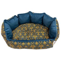 Лежак для животных FOXIE Home Vintage 53х46см синий