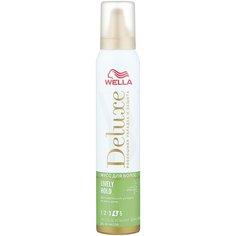 Wella Deluxe мусс для волос Lively Hold, 200 мл