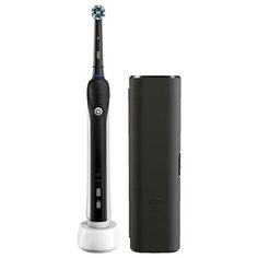 Электрическая зубная щетка Oral-B Pro 750 CrossAction, черный