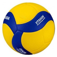 Волейбольный мяч Mikasa VT500W желто-синий