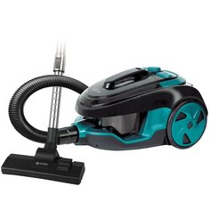 Пылесос VITEK VT-8128, черный/бирюзовый