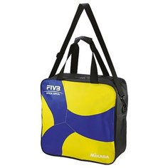 Сумка для переноски волейбольных мячей Mikasa AC-BG240W-YB, желтый/синий