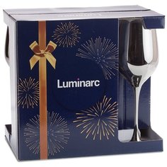 Бокал для вина СЕЛЕСТ 350мл СИЯЮЩИЙ ГРАФИТ 6шт Luminarc