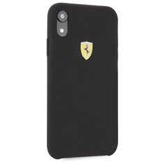 Чехол Ferrari для iPhone XR On-Track SF Silicone case Hard Black