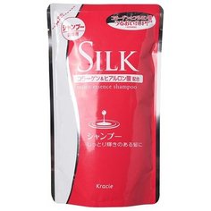 Kracie шампунь Silk увлажняющий с природным коллагеном, 350 мл