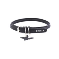 Ошейник collar glamour 22401 круглый для длинношерстных собак черный 6 мм* 20-25 см (2 шт)