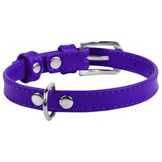 Ошейник collar glamour 32019 без украшений фиолетовый 9 мм*19-25 см, (2 шт)