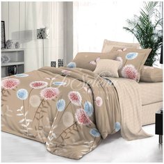 Постельное белье поплин Фантазёрка 2-х спальное с евро простыней Iv Selena