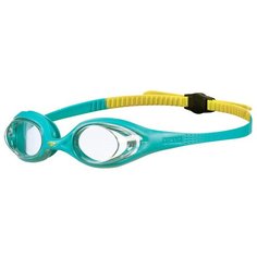 Очки для плавания arena Spider Jr 92338, clear mint/yellow