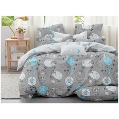 Детское постельное белье поплин IM0660 1,5 спальное детские расцветки Iv Selena