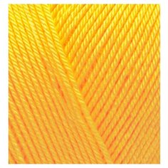 Пряжа для вязания Ализе Diva Baby (100% микрофибра акрил) 5х100г/350м цв.216 желтый Alize