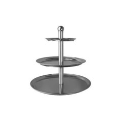 Этажерка 3-х ярусная для десерта «Проотель» D=30, 40, 50 см H=51 см ProHotel, 3080388