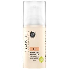 Sante Naturkosmetik Тональный крем Soft care foundation, 30 мл, оттенок: 04 медовый