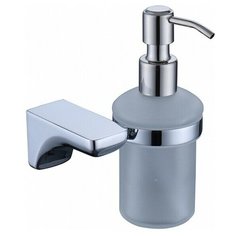 Дозатор для жидкого мыла настенный (стекло) Kaiser KH-1510 хром