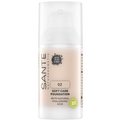 Sante Naturkosmetik Тональный крем Soft care foundation, 30 мл, оттенок: 02 нейтральный бежевый