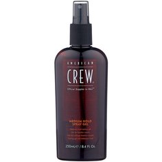 American Crew спрей-гель для укладки Medium Hold Spray Gel, 250 мл