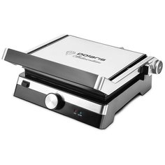 Гриль Polaris PGP 1902, нержавеющая сталь/черный