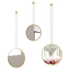 Зеркала декоративные Dima круглые латунь Umbra