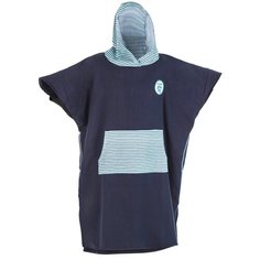 Пончо для серфинга взрослое 500, размер: NO SIZE, цвет: Черный/Светло-Серый OLAIAN Х Декатлон Decathlon