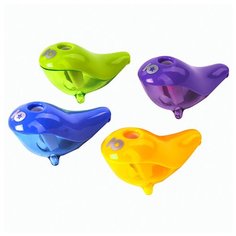 Точилка ЮНЛАНДИЯ "Морской котик", с контейнером, пластиковая, корпус ассорти, 228463