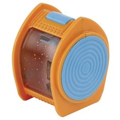 Точилка BRAUBERG "Flash", с контейнером, пластиковая, корпус ассорти, 228472