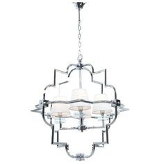 Подвесная люстра Lumina Deco Baltimore LDP 8020-4 CHR+WT