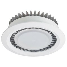 Встраиваемый светодиодный светильник Lucia Tucci Turbo 142.1-10W-WT/GR
