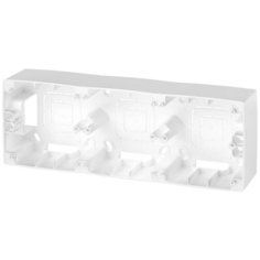 Коробка для накладного монтажа 3-постовая ЭРА 12 12-6103-15 Б0043189 ERA