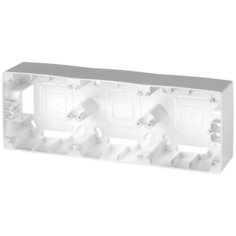 Коробка для накладного монтажа 3-постовая ЭРА 12 12-6103-03 Б0043182 ERA