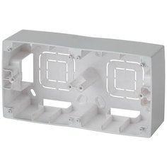 Коробка для накладного монтажа 2-постовая ЭРА 12 12-6102-03 Б0043172 ERA