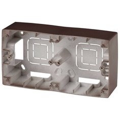 Коробка для накладного монтажа 2-постовая ЭРА 12 12-6102-13 Б0043177 ERA