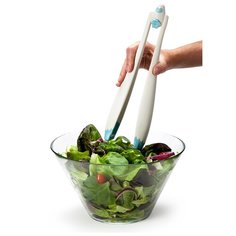 Щипцы салатные Big Foot белые Ototo