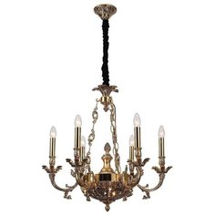 Подвесная люстра Lucia Tucci Firenze 1781.6.2 Antique Gold