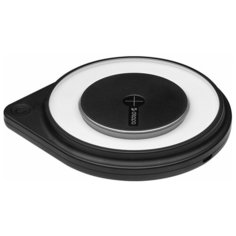 Беспроводное ЗУ Deppa Qi Fast Charger, 10W, стандарт Qi, с ночником, черный