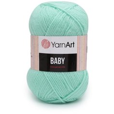 Пряжа YarnArt Baby 50гр 150м (100% акрил) (856 светлая бирюза), 5 мотков