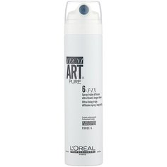 LOreal Professionnel Спрей для фиксации волос Tecni.Art 6-Fix Pure, экстрасильная фиксация, 250 мл