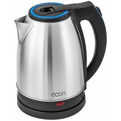 Чайник ECON ECO-1871KE, silver/black/blue