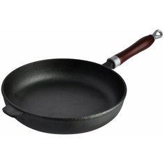 Сотейник REGENT inox Ferro 93-FE-2-28, 28 см, съемная ручка, черный
